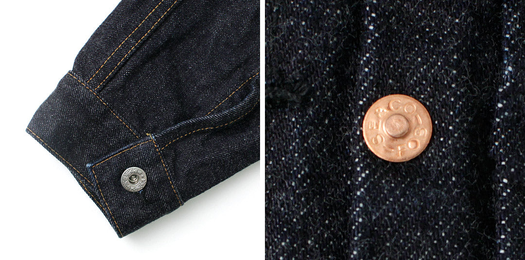 FOB 工厂 / F2432 镶边 14.75oz Garage 牛仔夹克