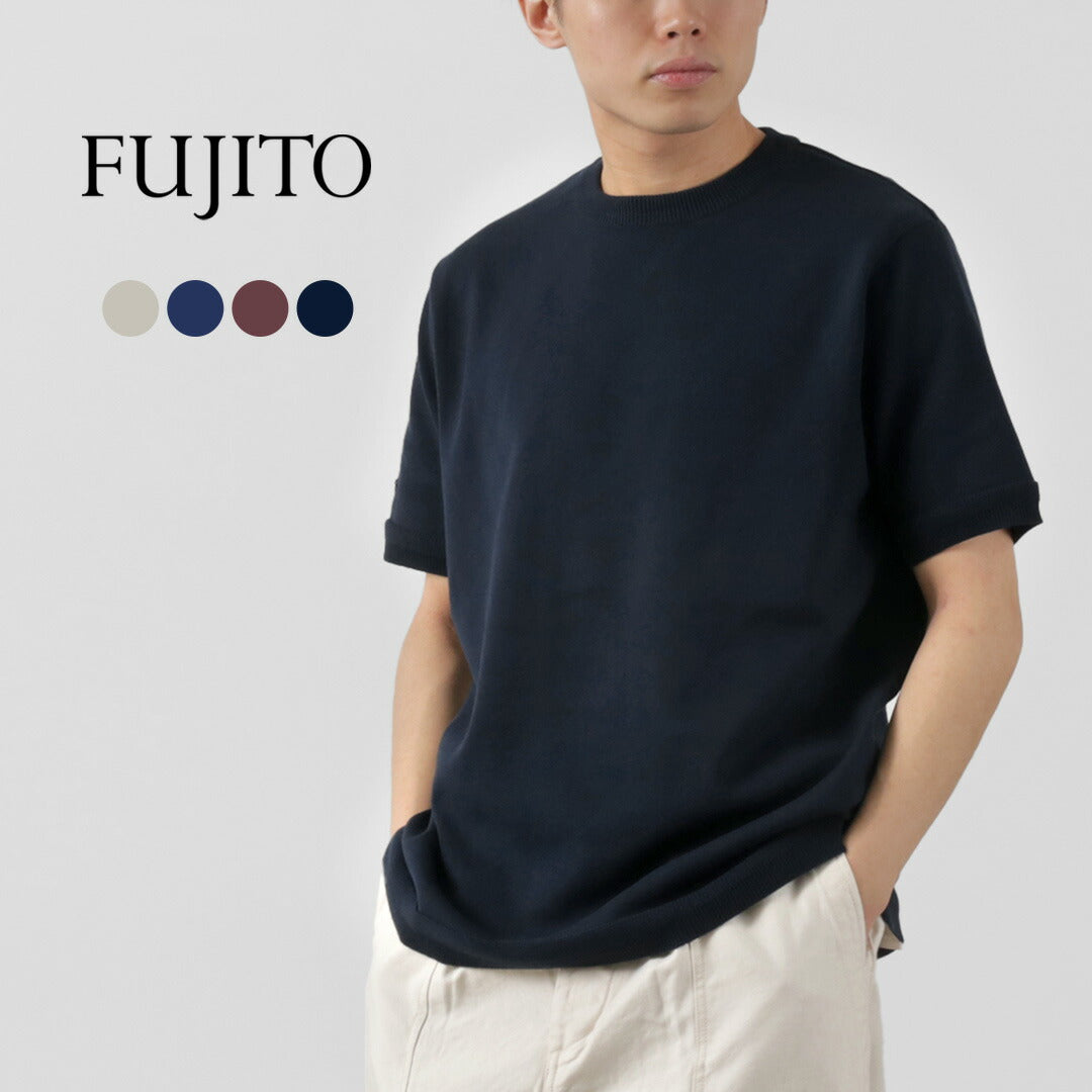 T-shirt à cou tricot Fujito / Crew