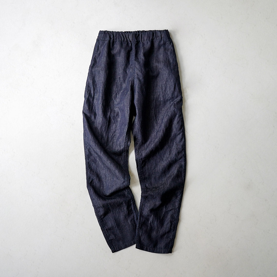 日本藍色牛仔褲 / RJB7590棉花亞麻牛仔褲