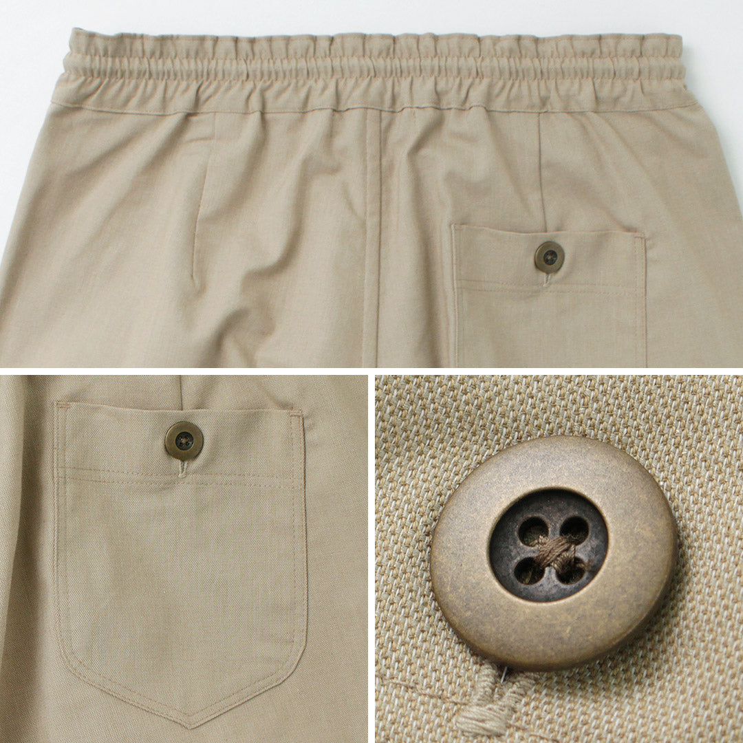 RE MADE IN TOKYO JAPAN / 棉麻 Coolmax Easy Rivet 长裤