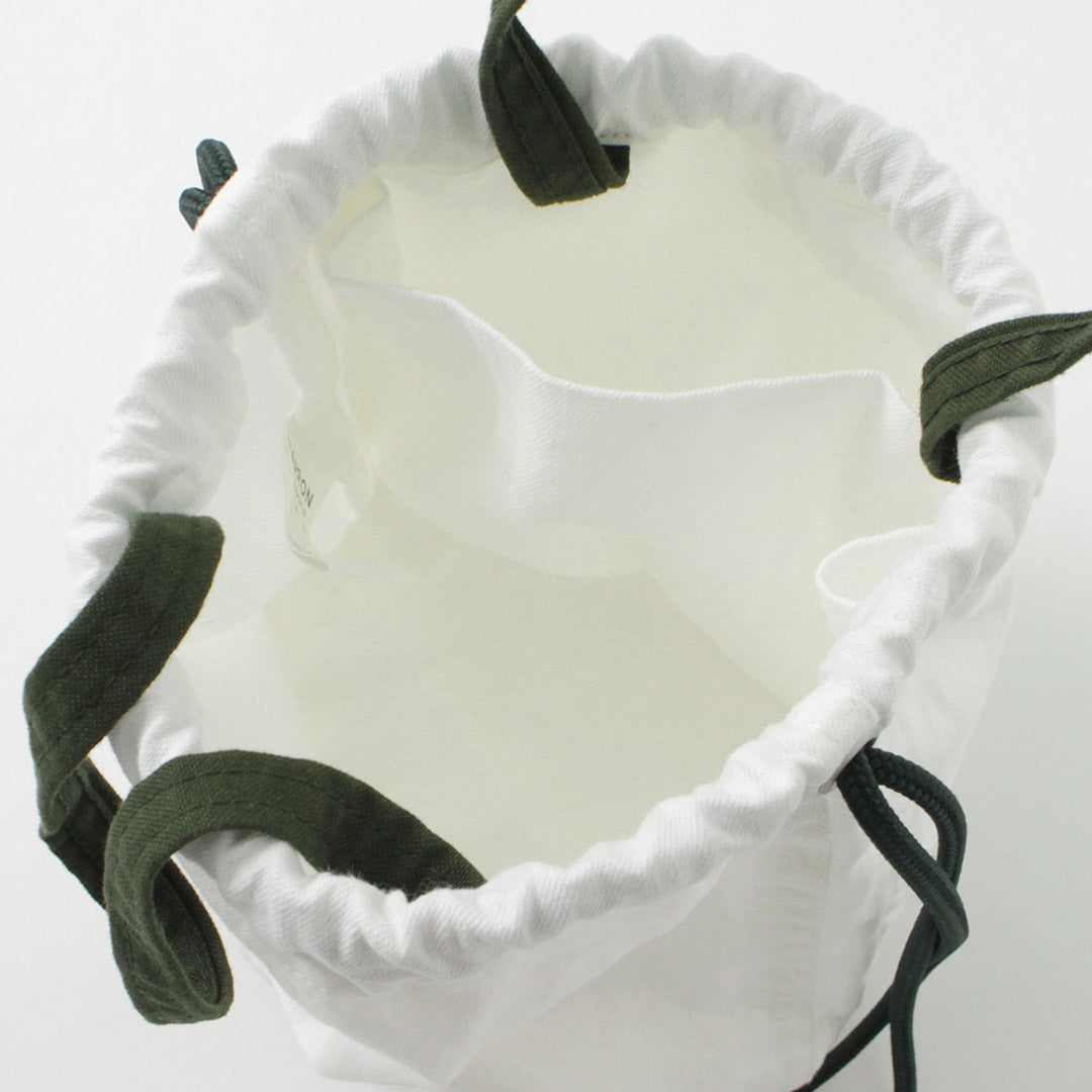 NAPRON / 8oz 白色牛仔布病人包小号 5L