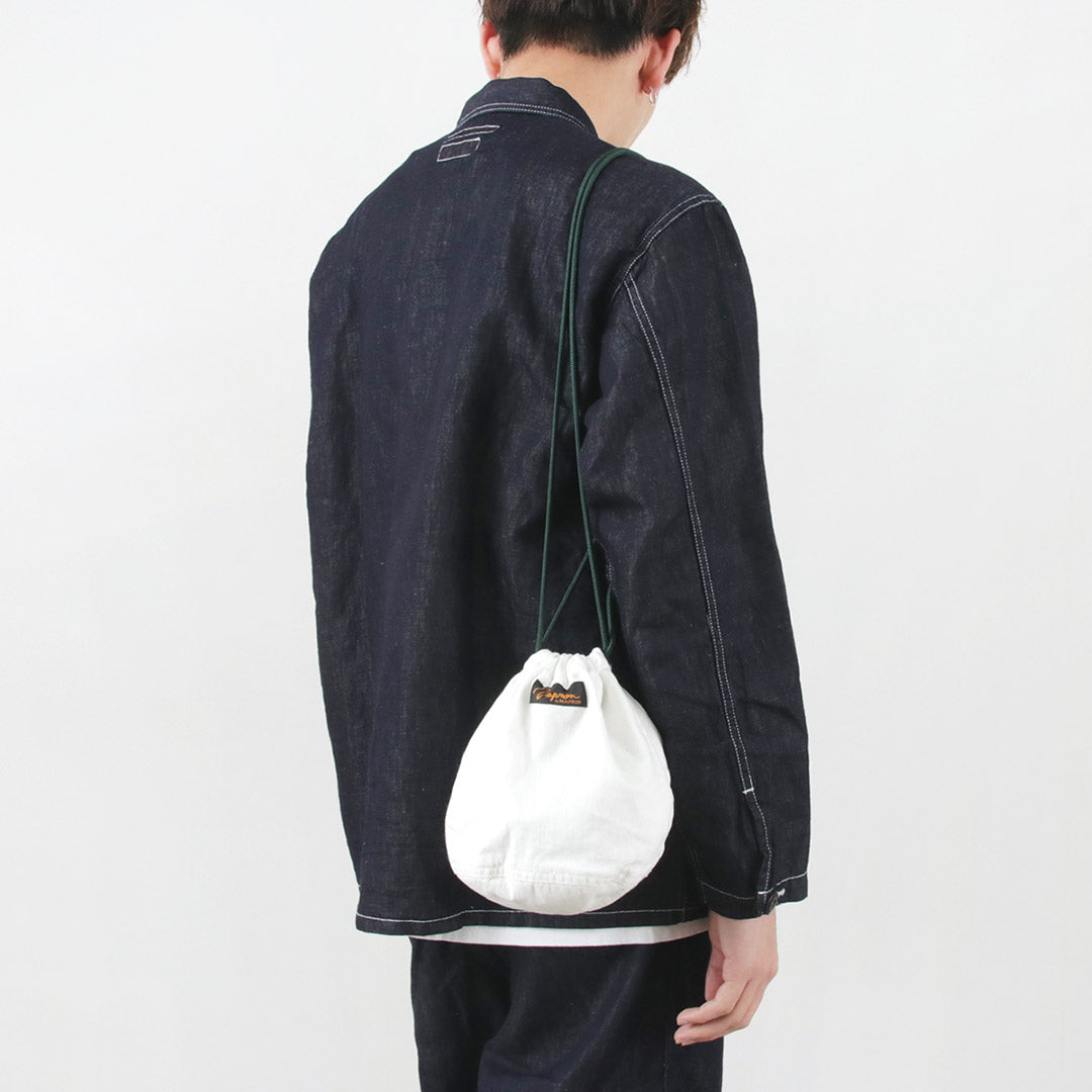 NAPRON / 8oz 白色牛仔布病人包小号 5L