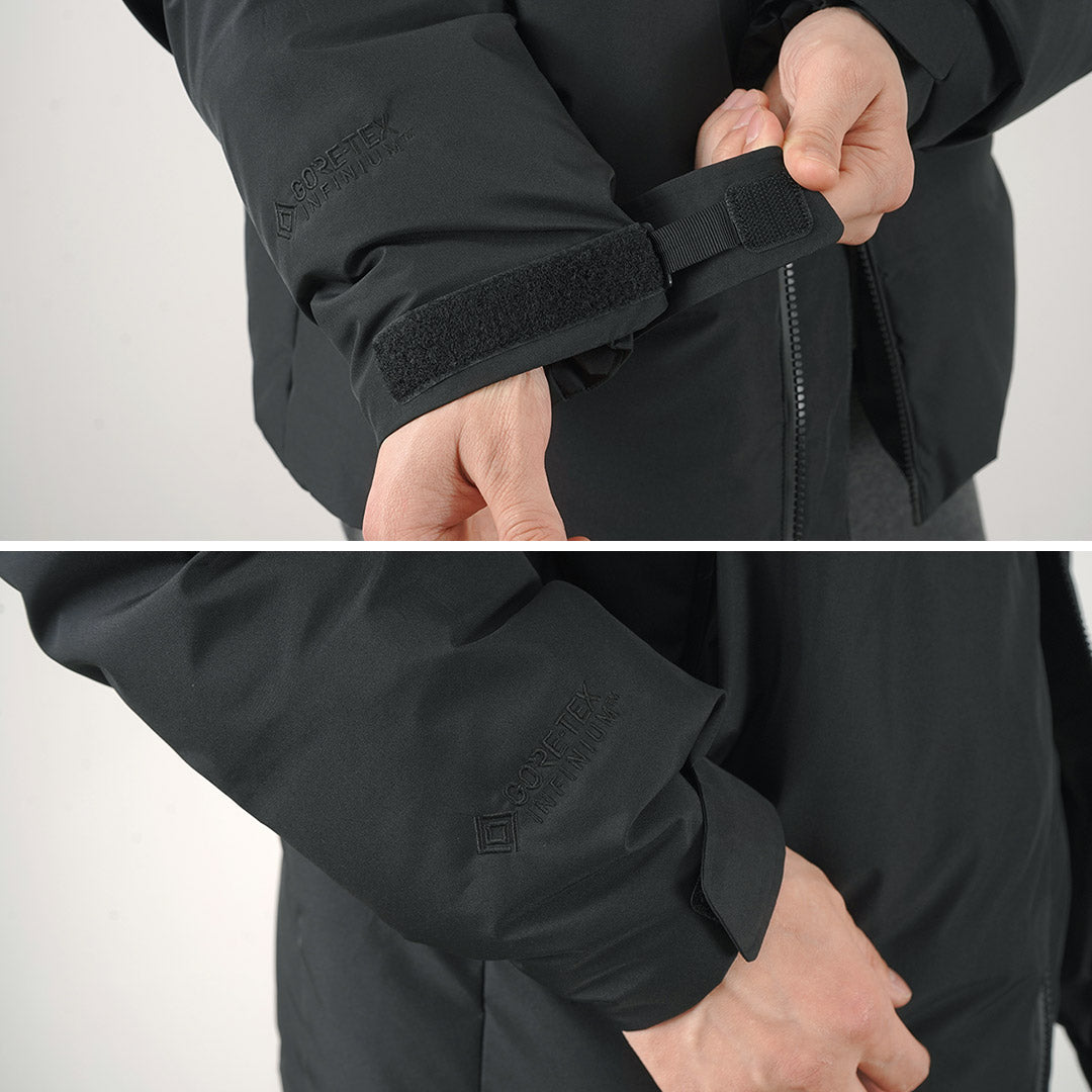 Chaqueta descendente de infinio