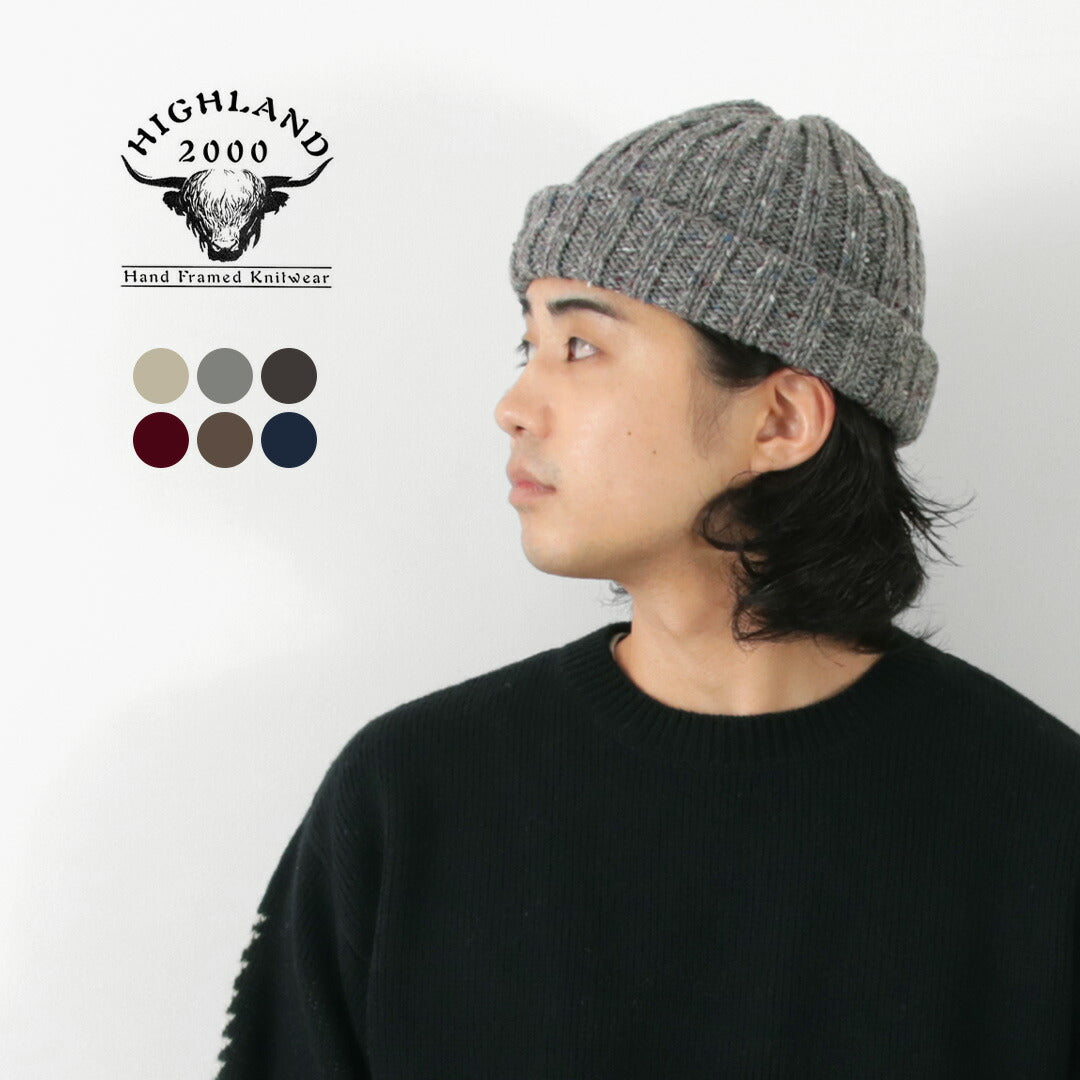 Highland 2000 / BW NEP Wool2áeBobbyCap(雙重旋轉)
