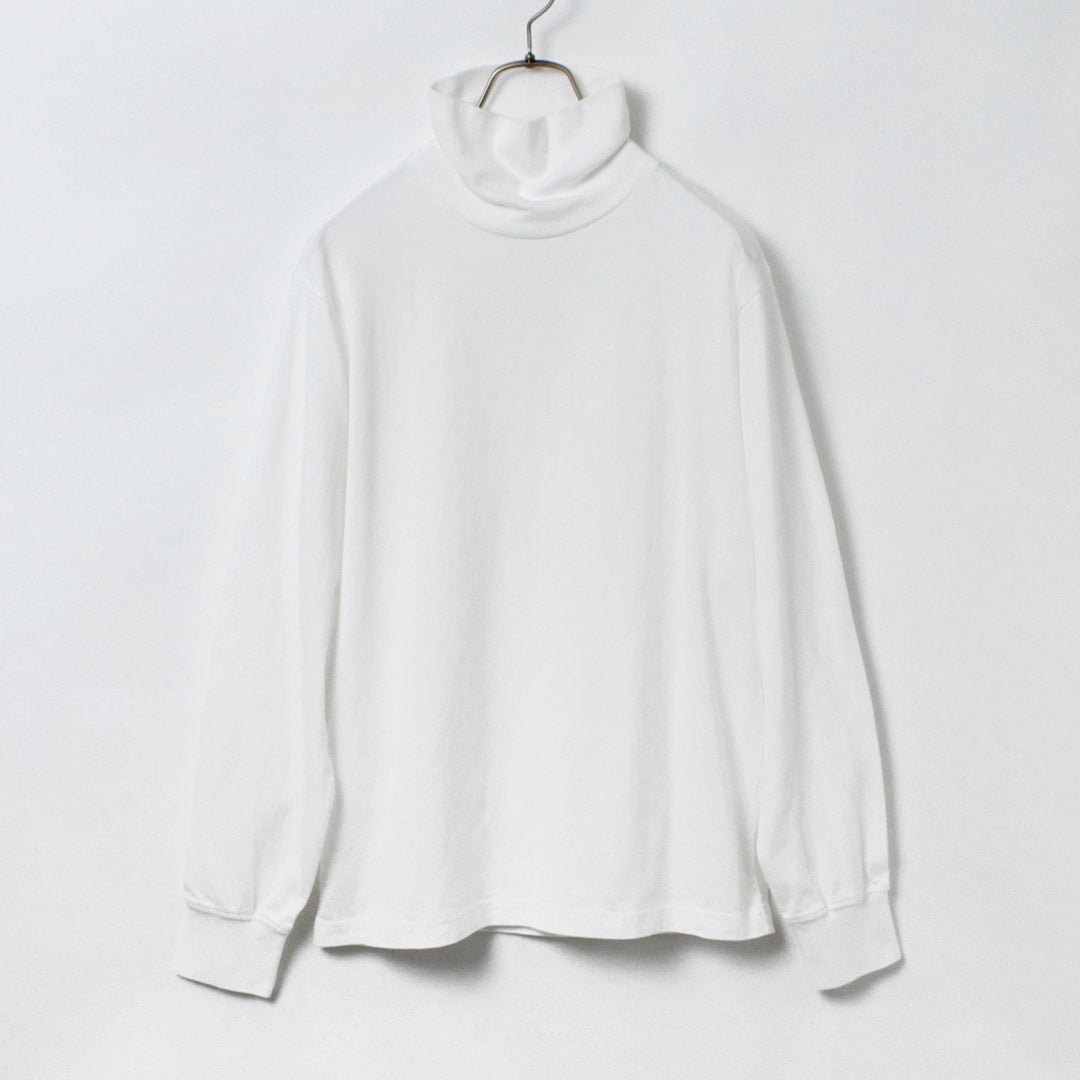 YONETOMI NEW BASIC / 新基本成衣染色高领 T 恤