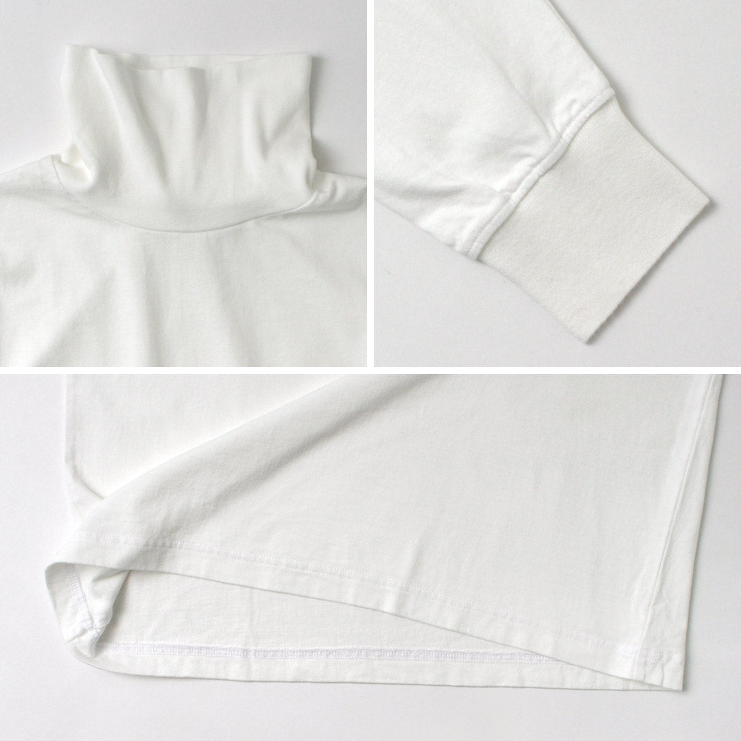 YONETOMI NEW BASIC / 新基本成衣染色高领 T 恤