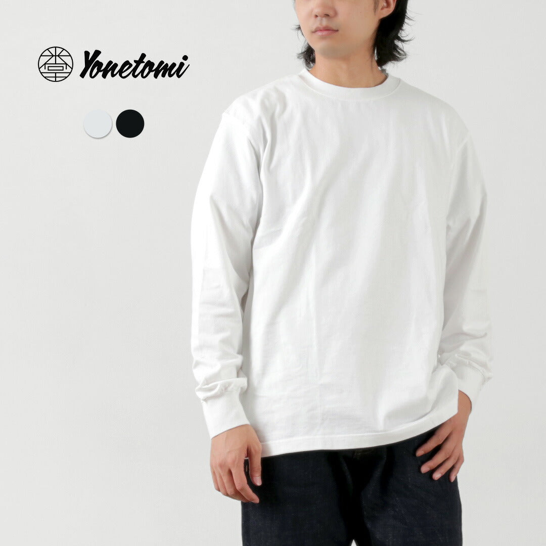 YONETOMI NEW BASIC / Camiseta New Basic Manga Larga