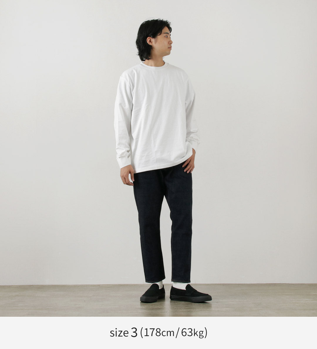 YONETOMI NEW BASIC / Camiseta New Basic Manga Larga
