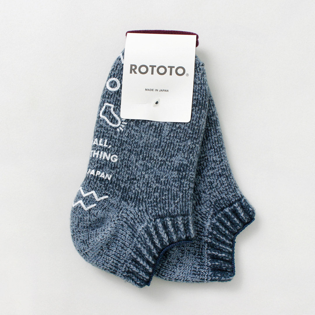 ROTOTO / 绒袜拖鞋