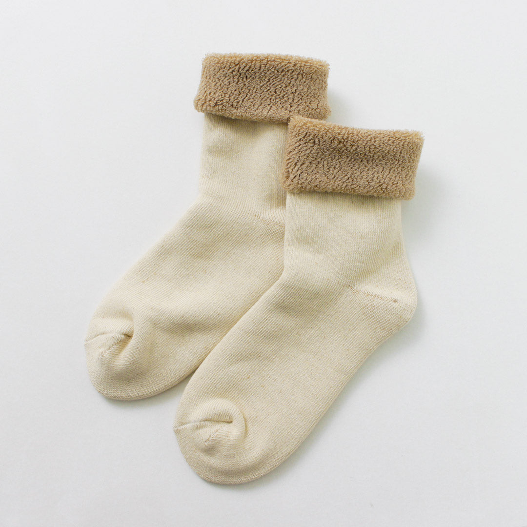 ROTOTO / Double Face Cozy Sleeping Socks Extra Fine Merino