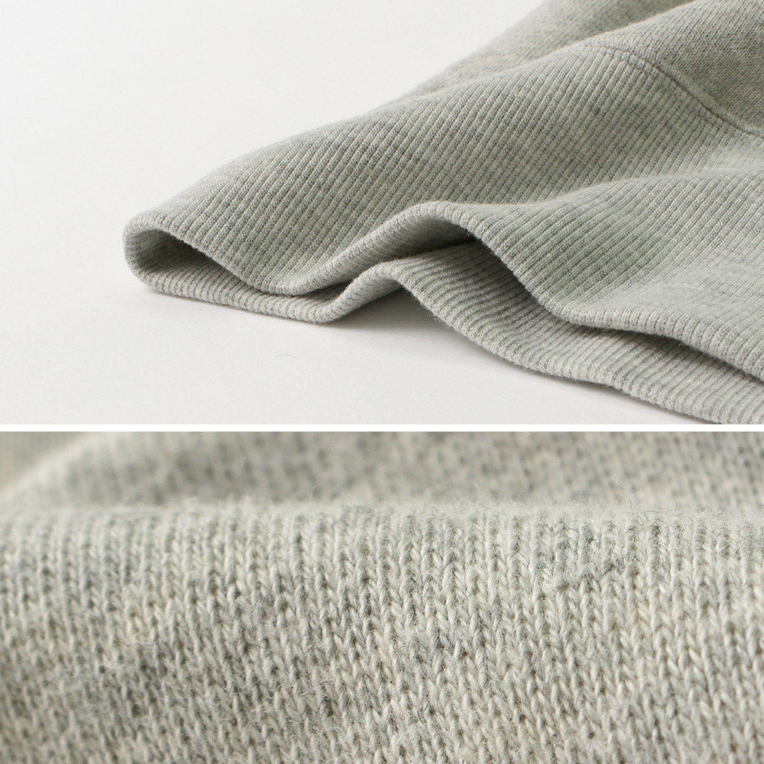 GOHEMP / Sudadera con cremallera elevada