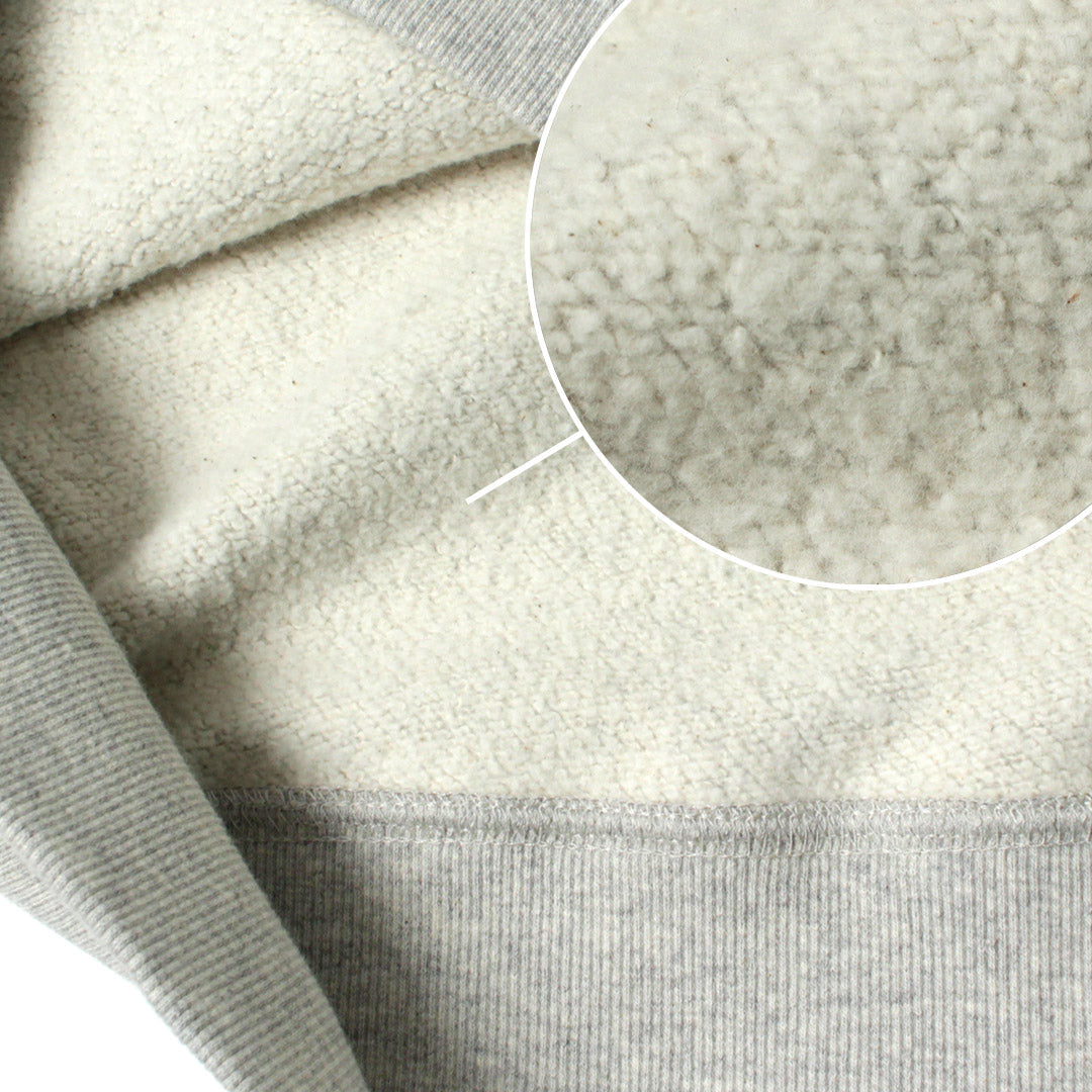 GOHEMP / Sudadera con cremallera elevada