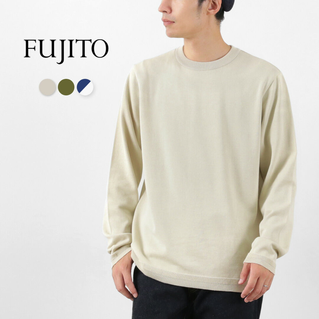 FUJITO / 长袖针织T恤