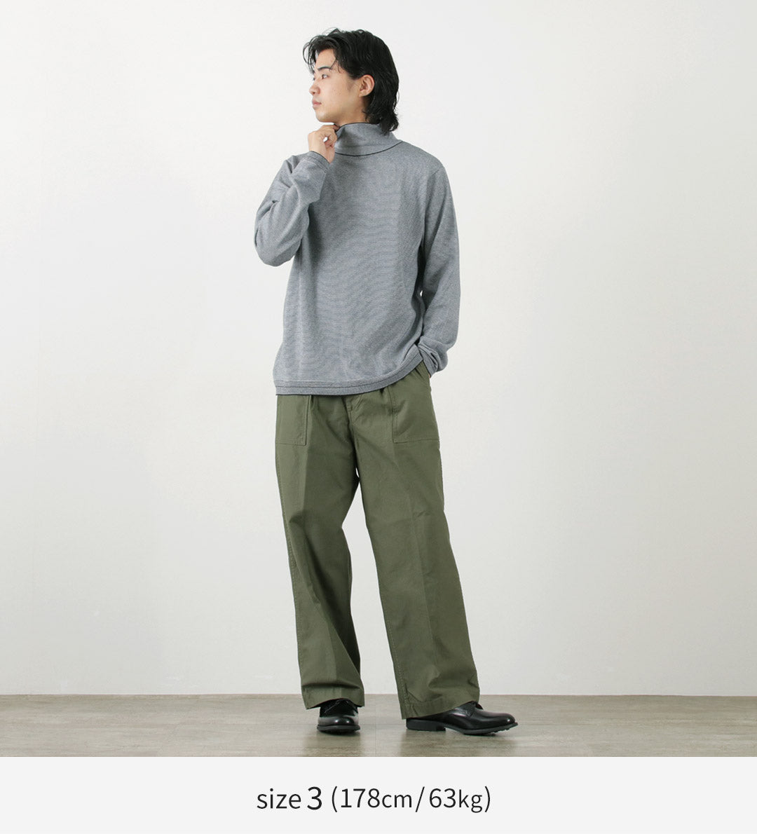 FUJITO / 高领针织衫