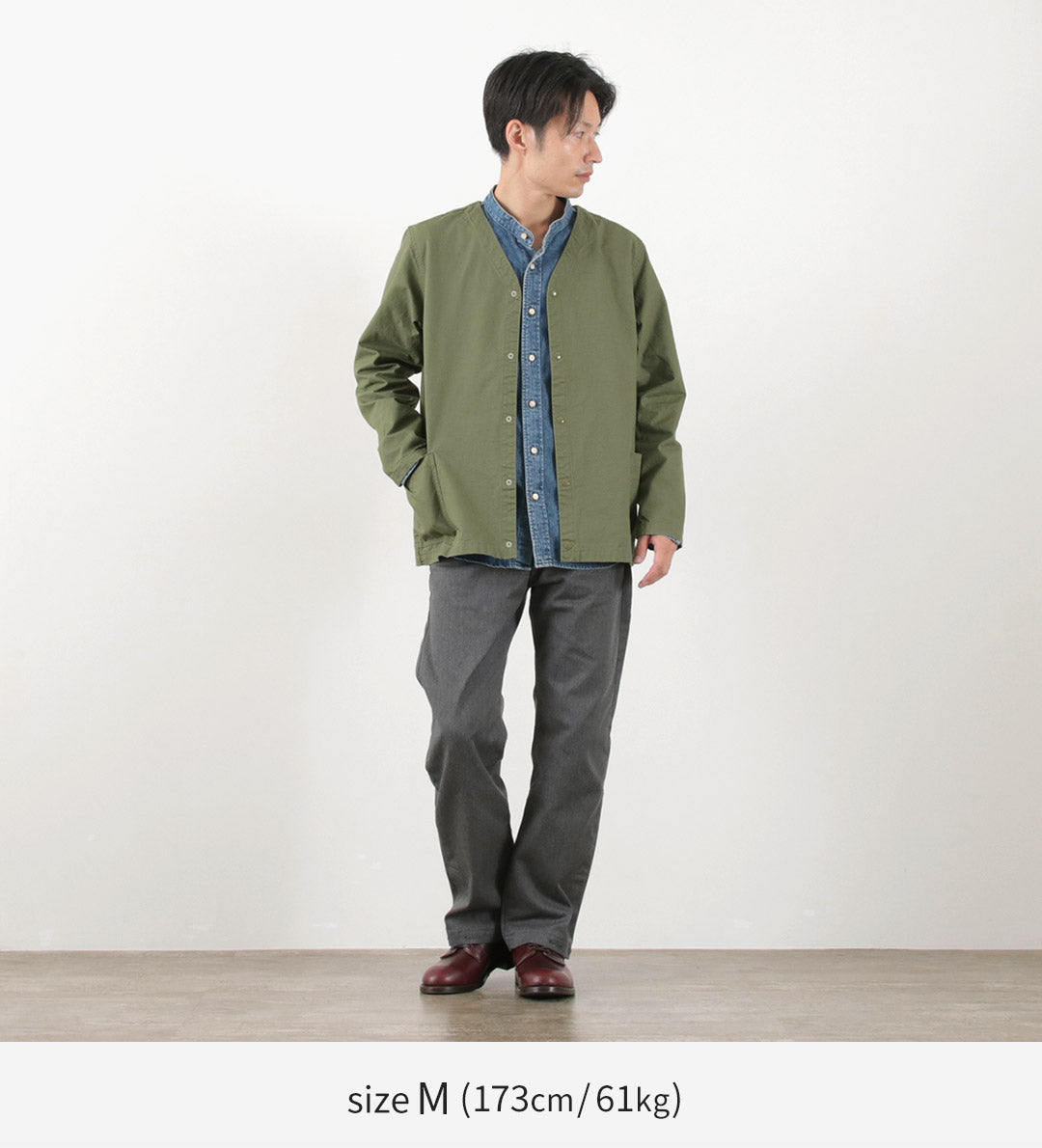 日本藍色牛仔褲 / RJB7160 防撕裂軍用開衫