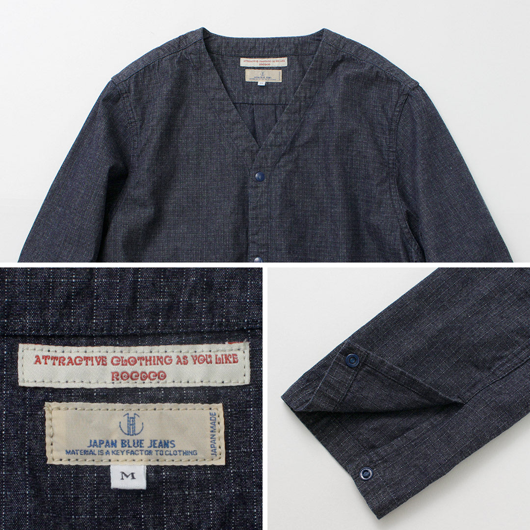 日本藍色牛仔褲 / RJB7160 防撕裂軍用開衫