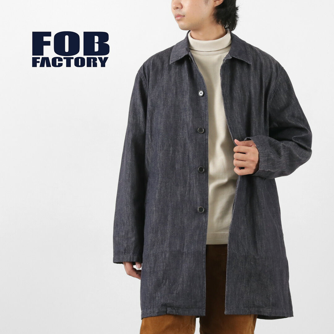FOB 工厂 / F2437 牛仔巴斯克大衣