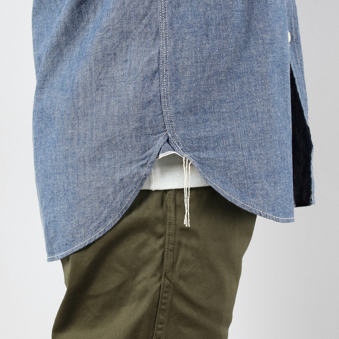 FOB FACTORY / F3494 Chambray Work Shirt