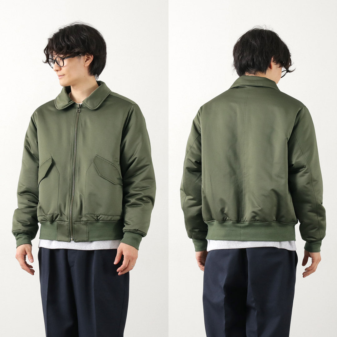 FNOR / 淺緞面飛行夾克