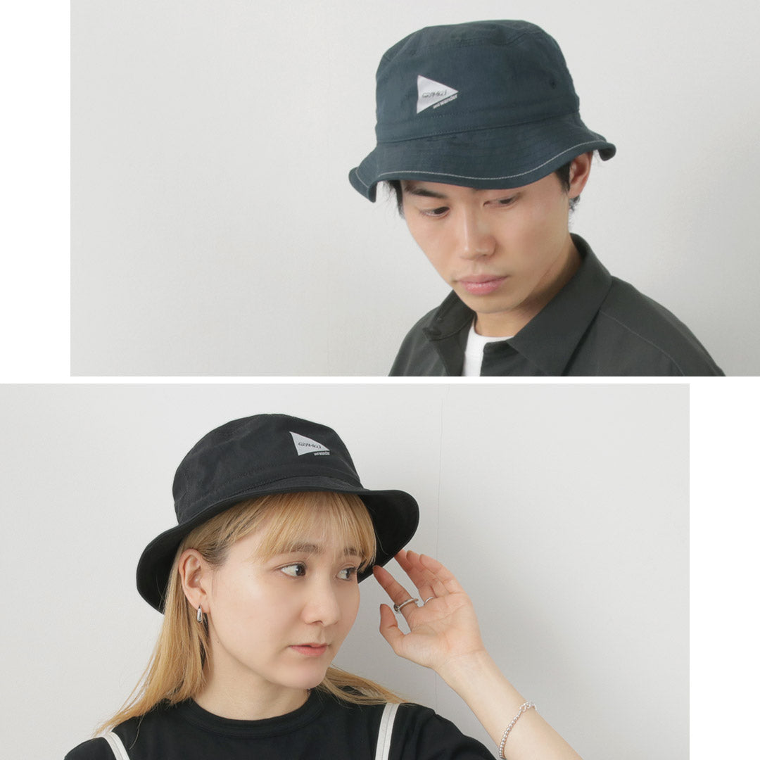 AND WANDER / Gramicci Nylon Cotton Hat