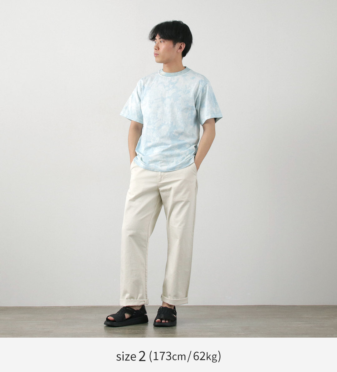 YONETOMI NEW BASIC / 米富×渡边成衣染色T恤