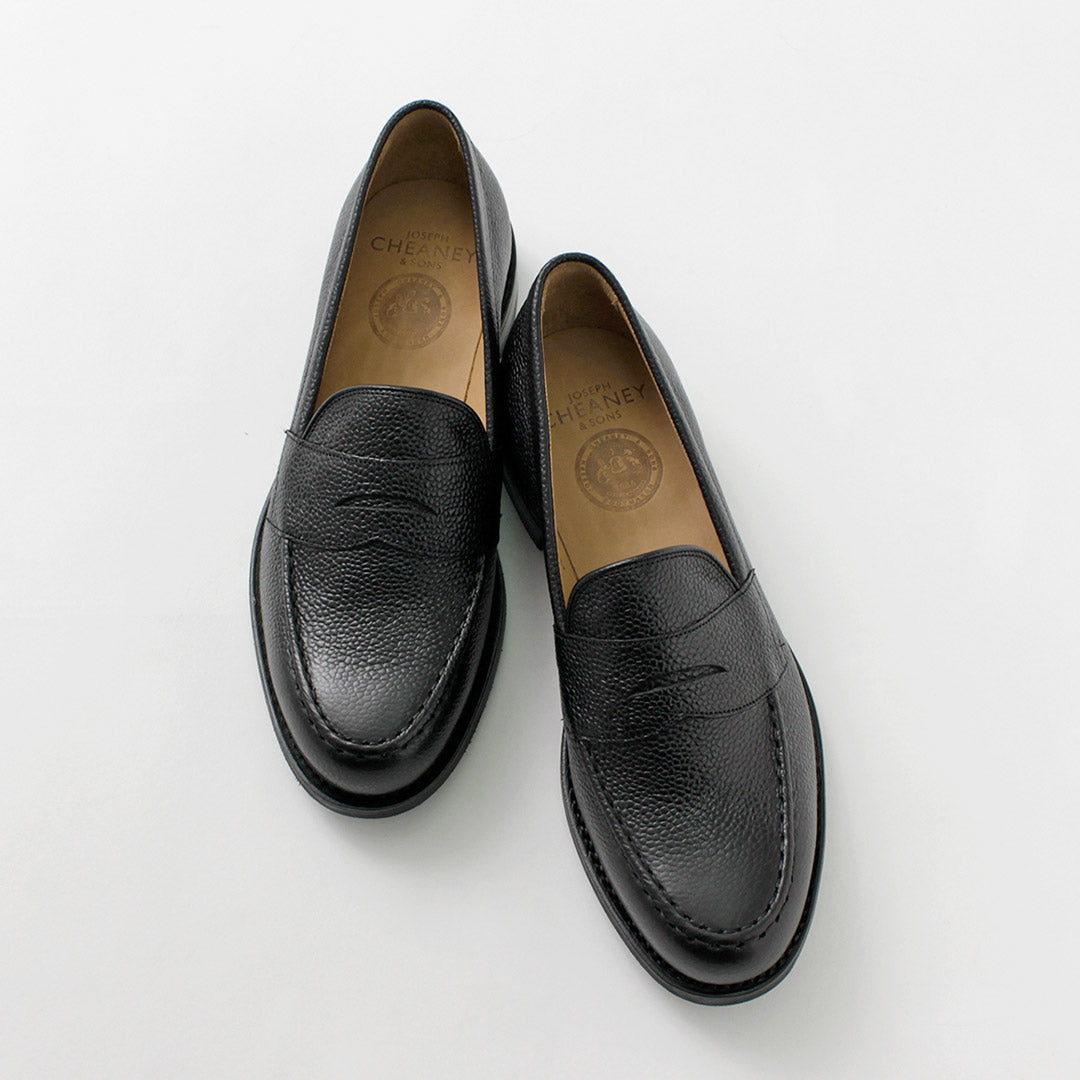 JOSEPH CHEANEY / Howard R Coin Mocasín De Becerro Granulado