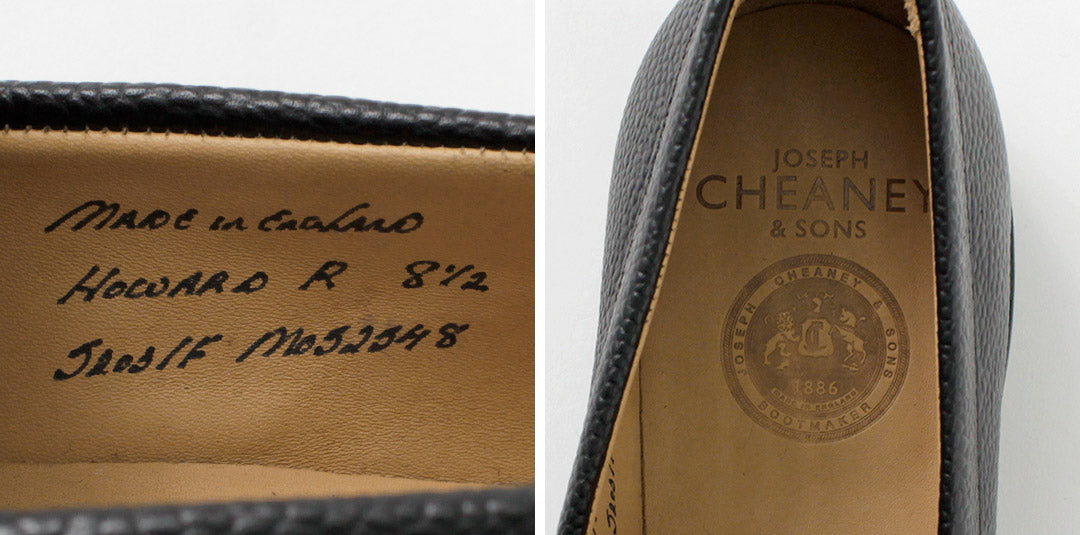 JOSEPH CHEANEY / Howard R Coin Mocasín De Becerro Granulado