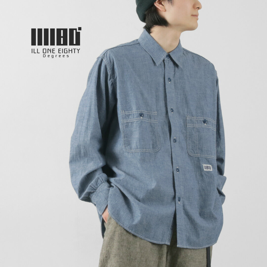 ILL ONE EIGHTY / Camisa de trabajo Chambray