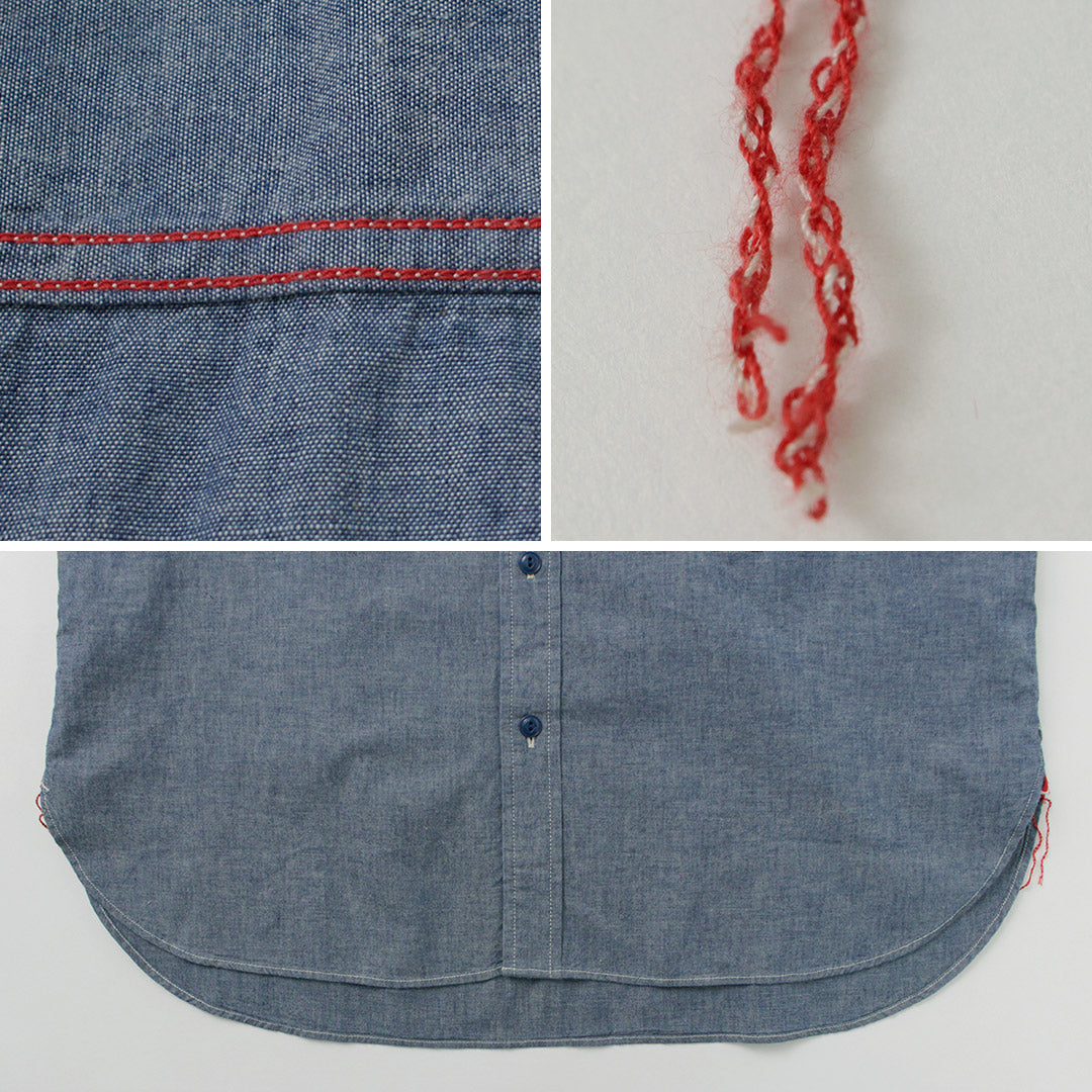 ILL ONE EIGHTY / Camisa de trabajo Chambray