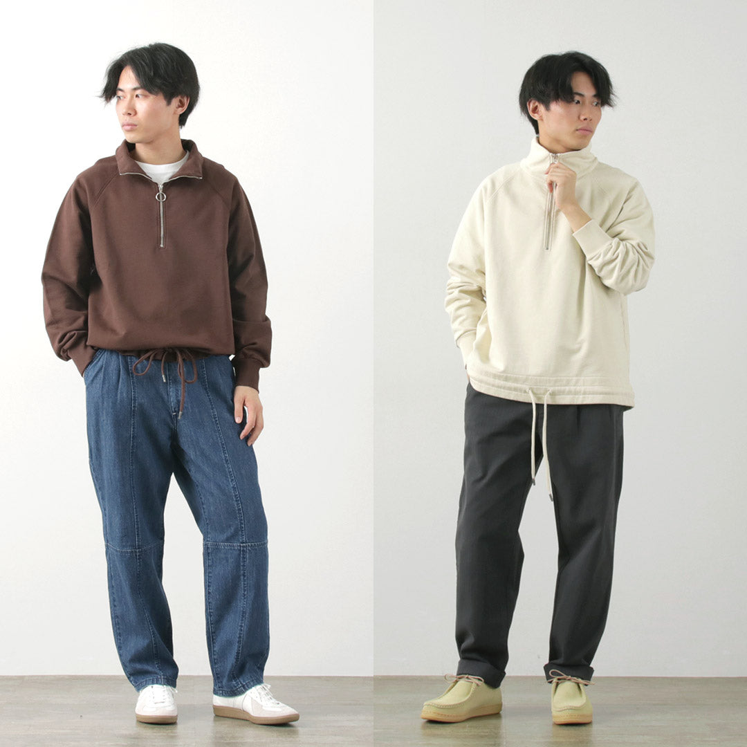 PARAGES / Battle 半拉链卫衣