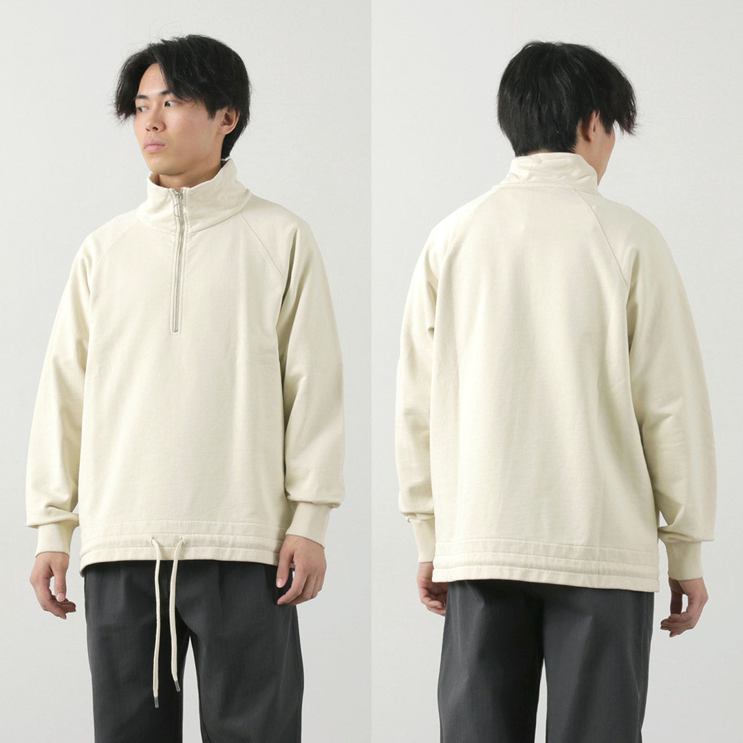 PARAGES / Battle 半拉链卫衣