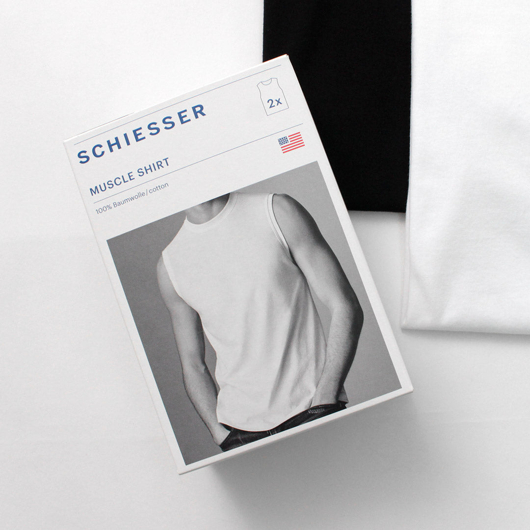 Schiesser /美國無袖2包T卹