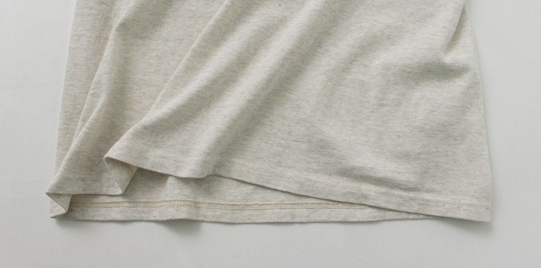 FILMELANGE / Dole Camiseta de manga larga de punto raffy orgánico