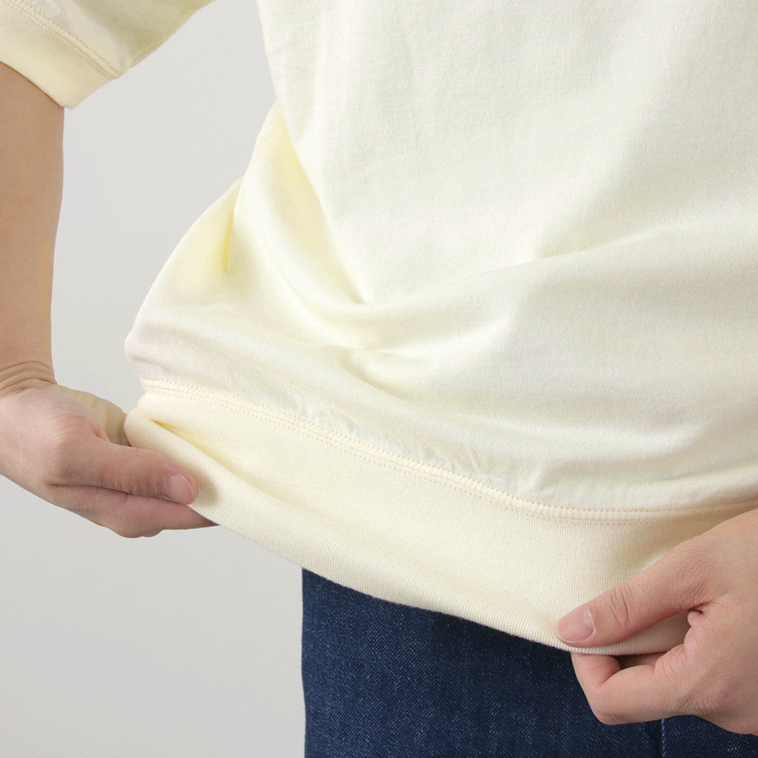 FILMELANGE / Elmer Extra Mini-piled Short Sleeved Sweat Tee