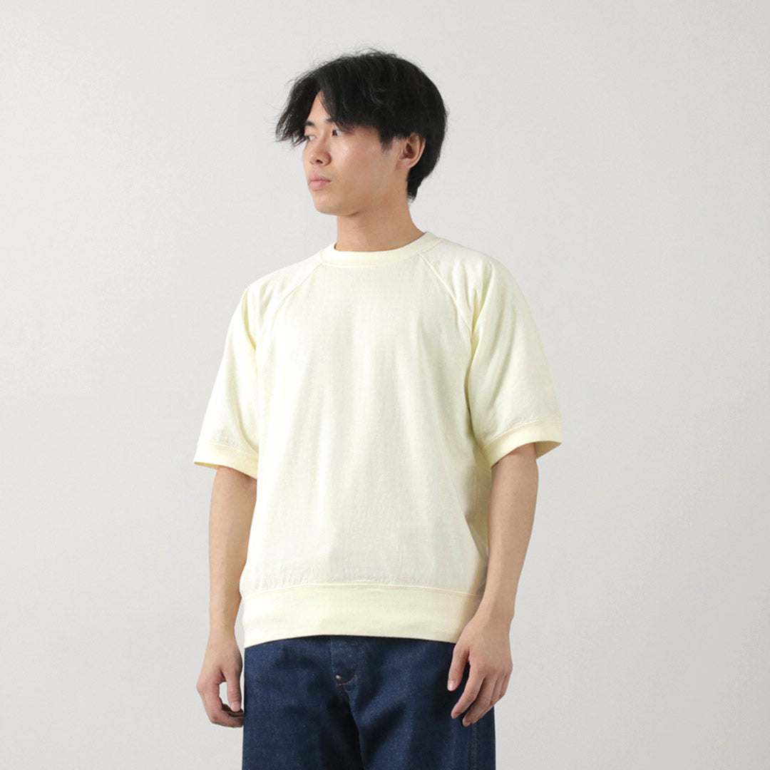 FILMELANGE / Elmer Extra Mini-piled Short Sleeved Sweat Tee