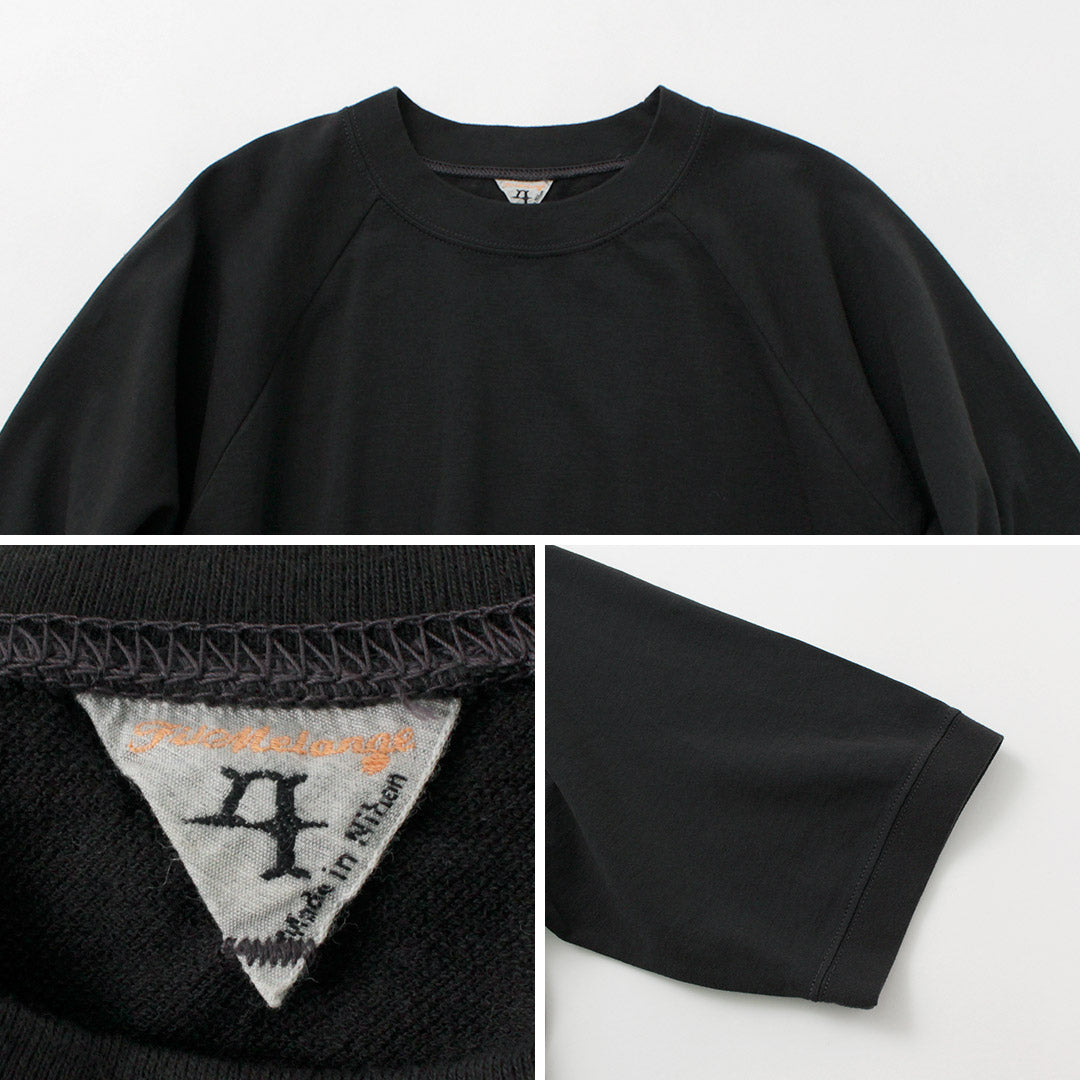 FILMELANGE / Elmer Extra Mini-piled Short Sleeved Sweat Tee