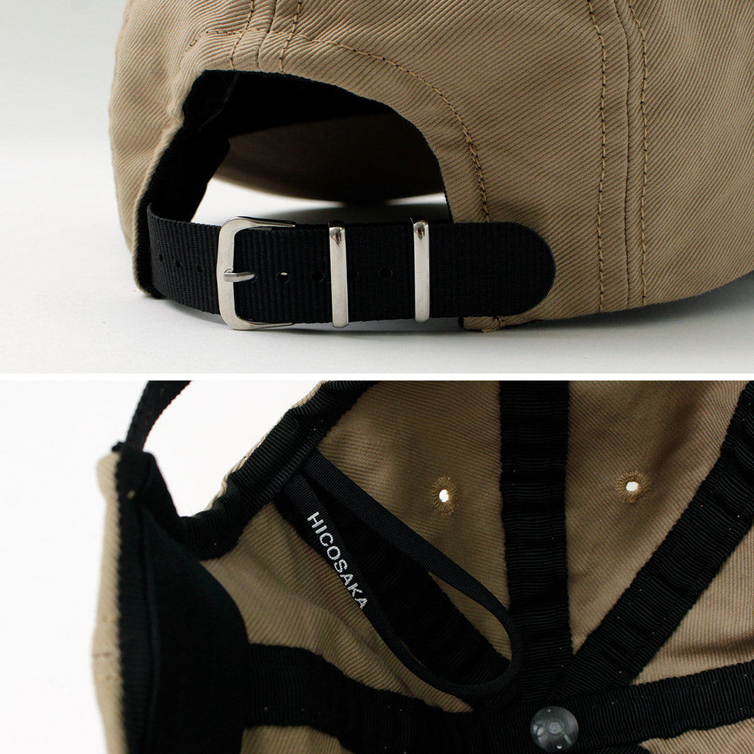 HICOSAKA / Chino Big Visor 8 面板帽