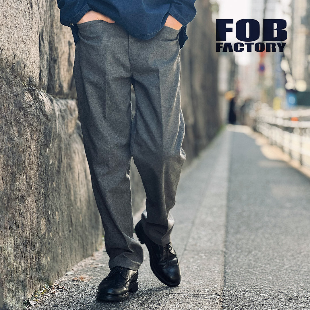 FOB FACTORY / F0529 STA-PREST 阔腿裤