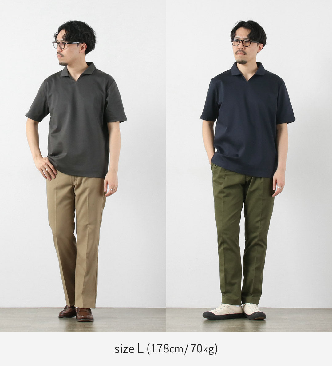 在東京日本 /禮服有機棉質船長polo襯衫