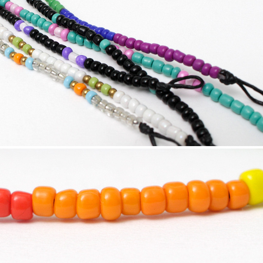 Phadua / Multicolor Glass 비드 브레이슬릿