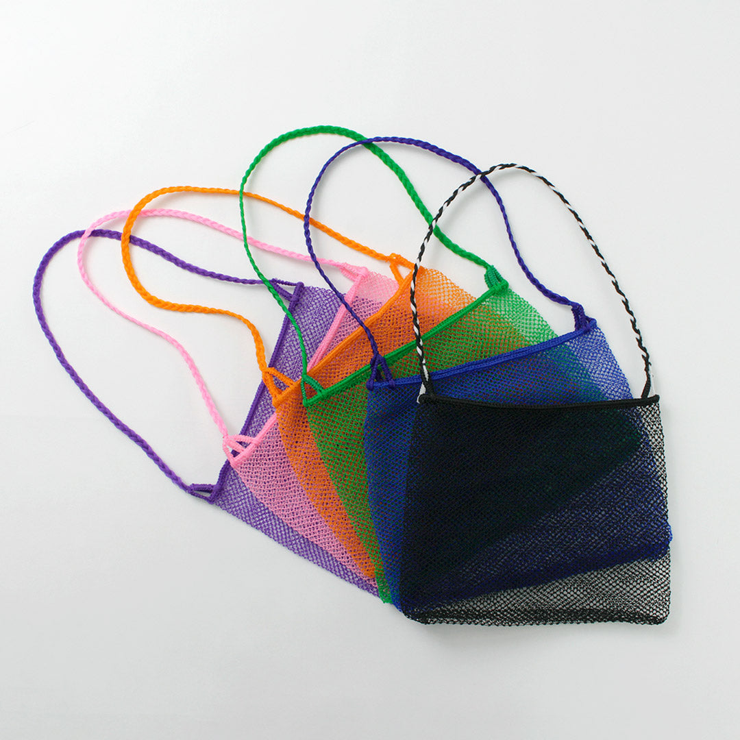 PHADUA / Bolso de malla de hombro de rejilla