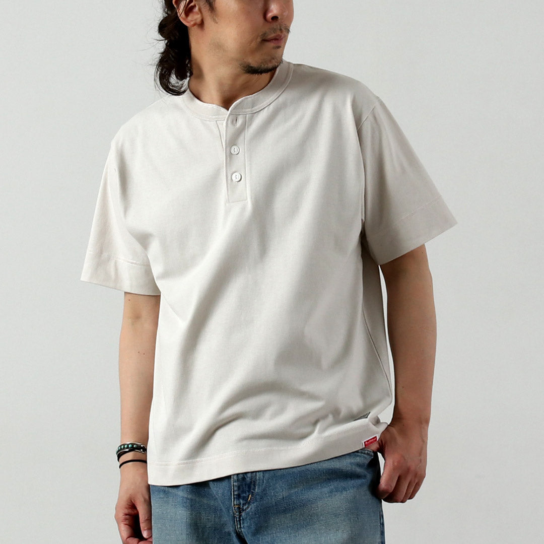 Health Knit / Healthknit X Rag Henry Neck T恤