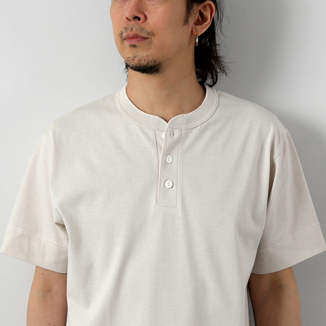 Health Knit / Healthknit X Rag Henry Neck T恤