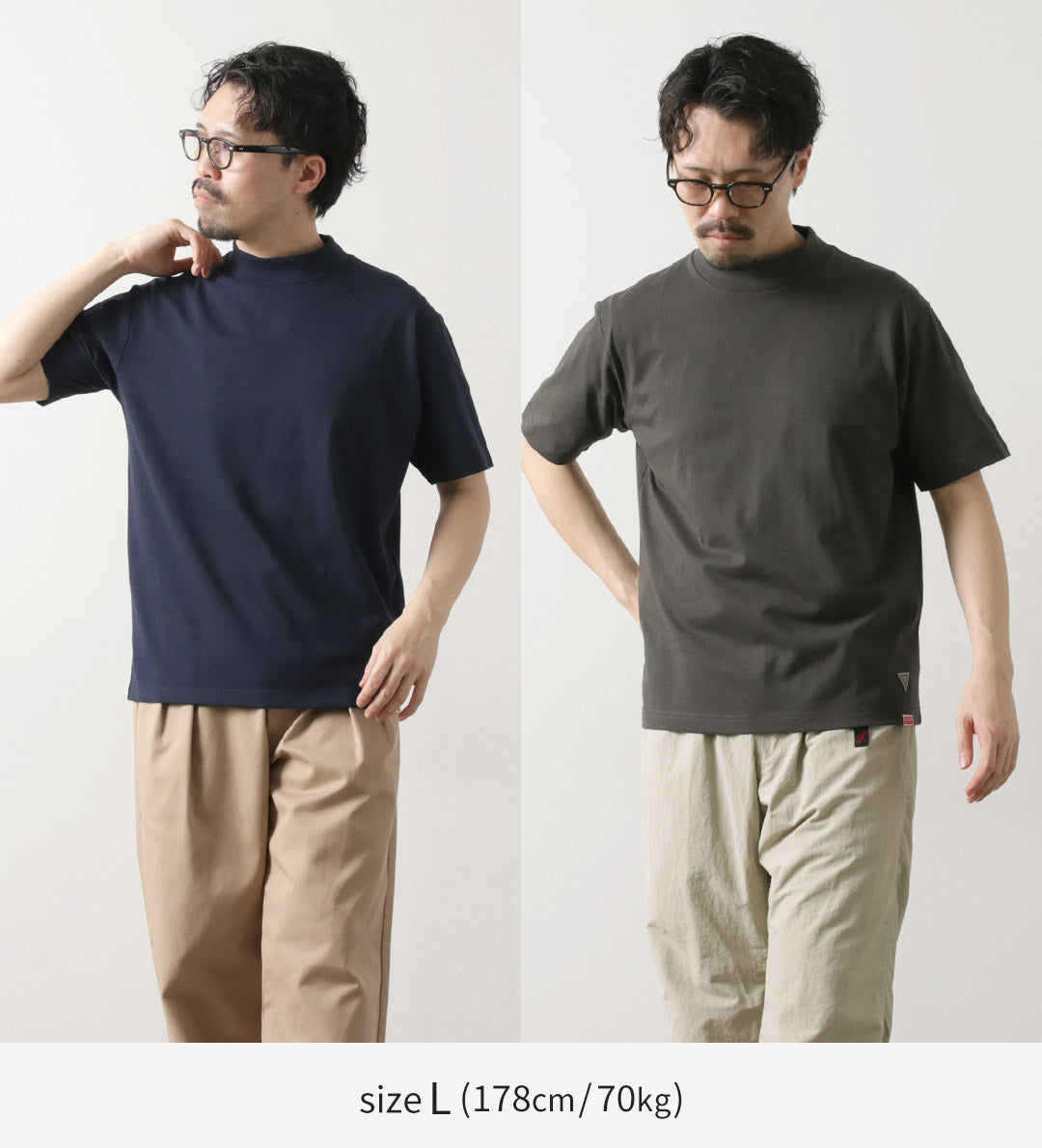 HEALTHKNIT / RAG 合作小高領 T 卹 Open-End Dry Jersey