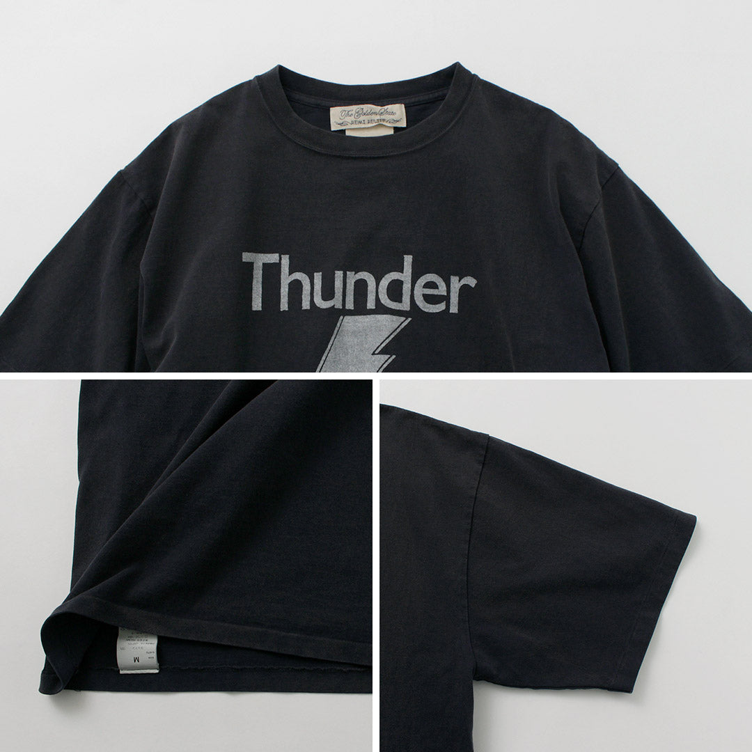 REMI RELIEF / NUEVA camiseta de jersey con cuerpo tubular procesado (Trueno)