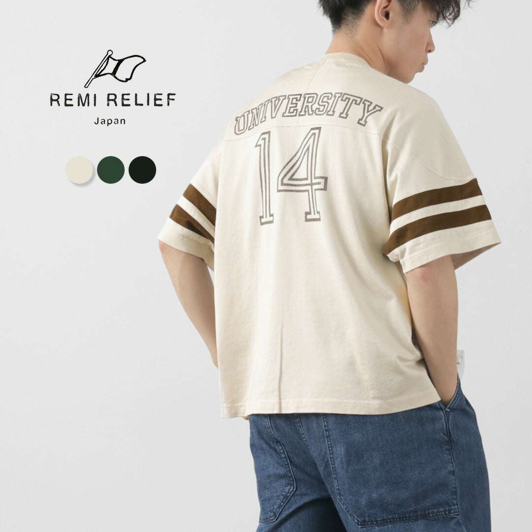 REMI RELIEF / 特殊加工遙控球衣足球T卹 (14)
