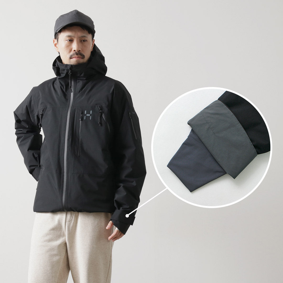 HAGLOFS / Chaqueta para la nieve aislada Latnja Gore-Tex