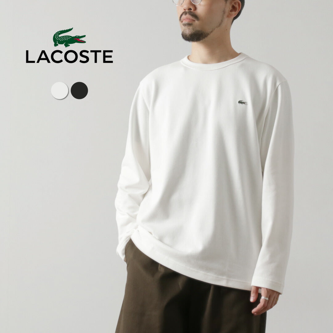 LACOSTE / 经典版型珠地布长袖 T 恤