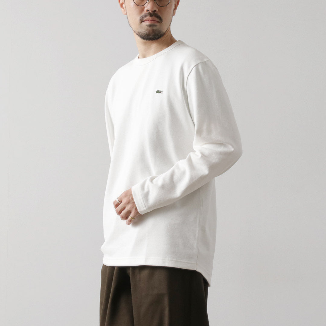 LACOSTE / 经典版型珠地布长袖 T 恤
