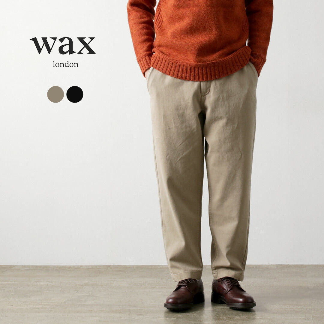 WAX LONDON / 車褲棉斜紋布